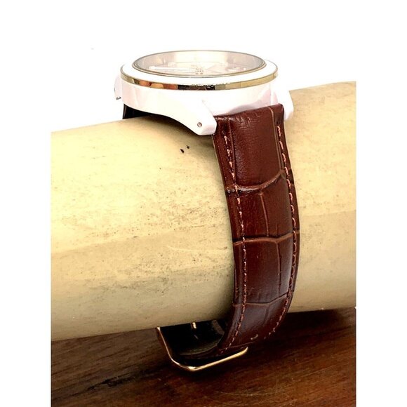 Coach Women's Watch 14503264 Rose Pink Ceramic Case Quartz 36mm Leather … - Picture 11 of 13